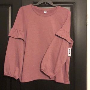Old Navy 2XL flutter sleeve sweater